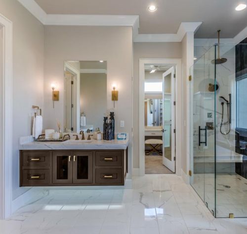 luxury bathroom remodel
