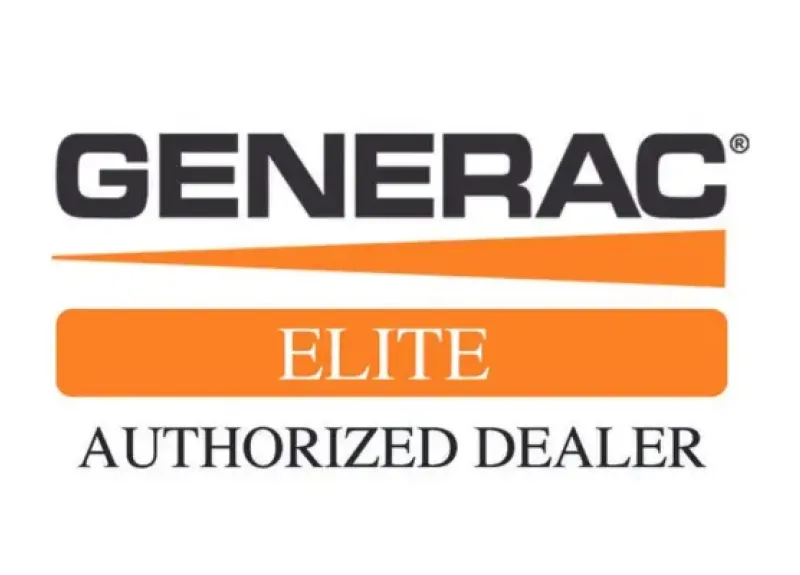 Generac Elite Authorized Dealer logo.